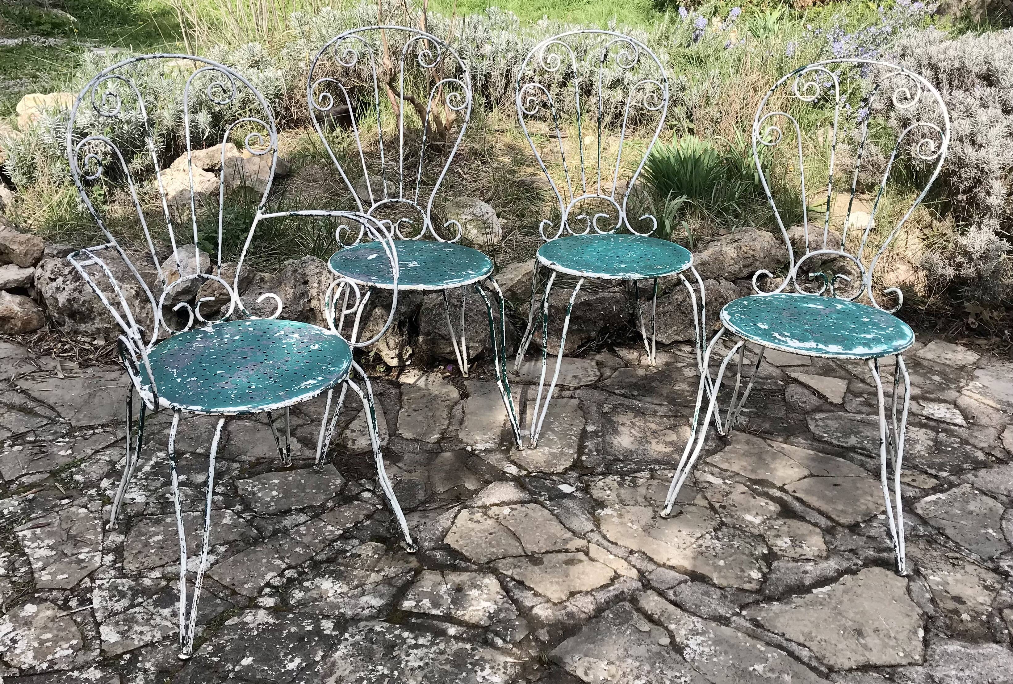 Salon de jardin années 60