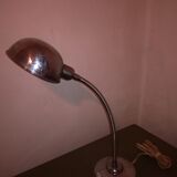 Industrial chrome lamp