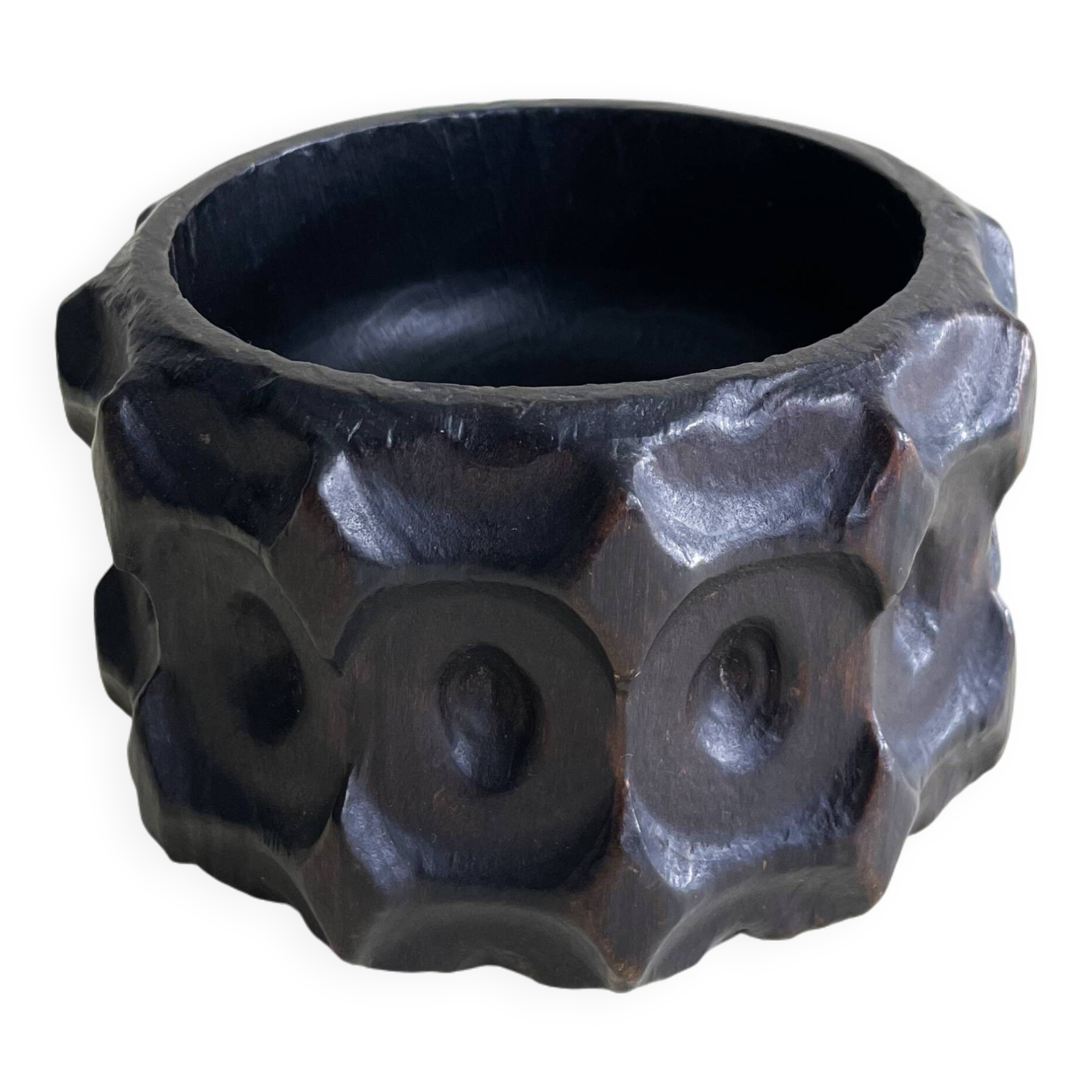 Brutalist wooden pocket emptier