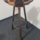 Trois tabourets de bar espagnols vintage