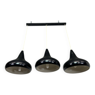 Modern mid-century black ceiling lamp