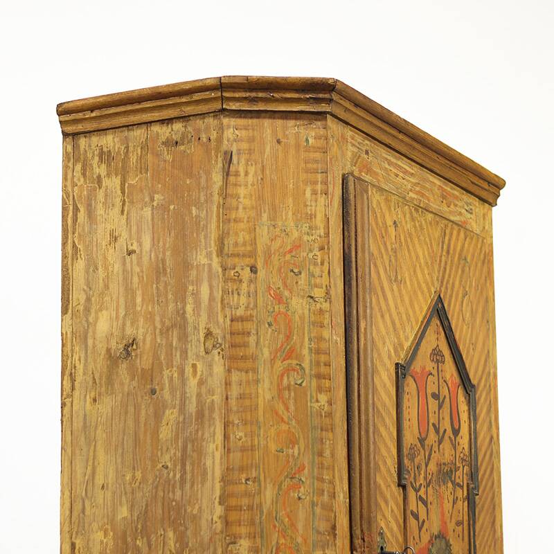 Cabinet de mariée peint d'art populaire, 1815