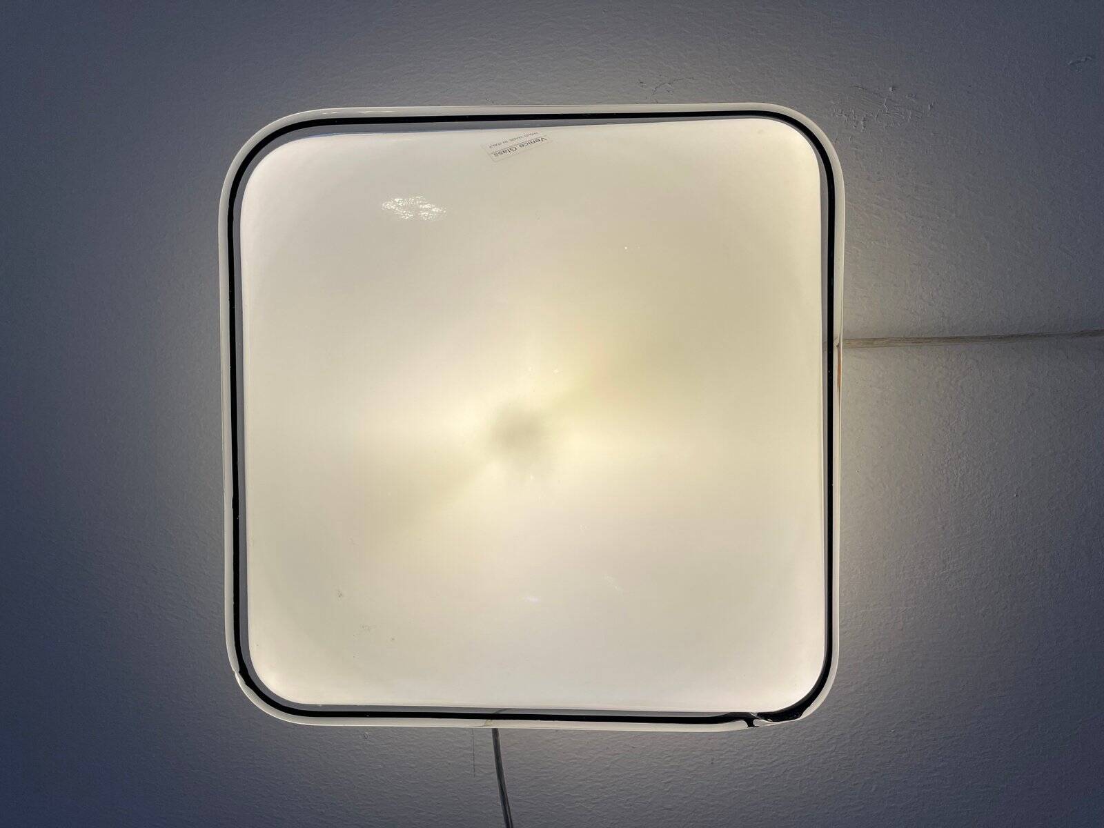 Appliques murales vintage Murano, années 1960, ensemble de 2