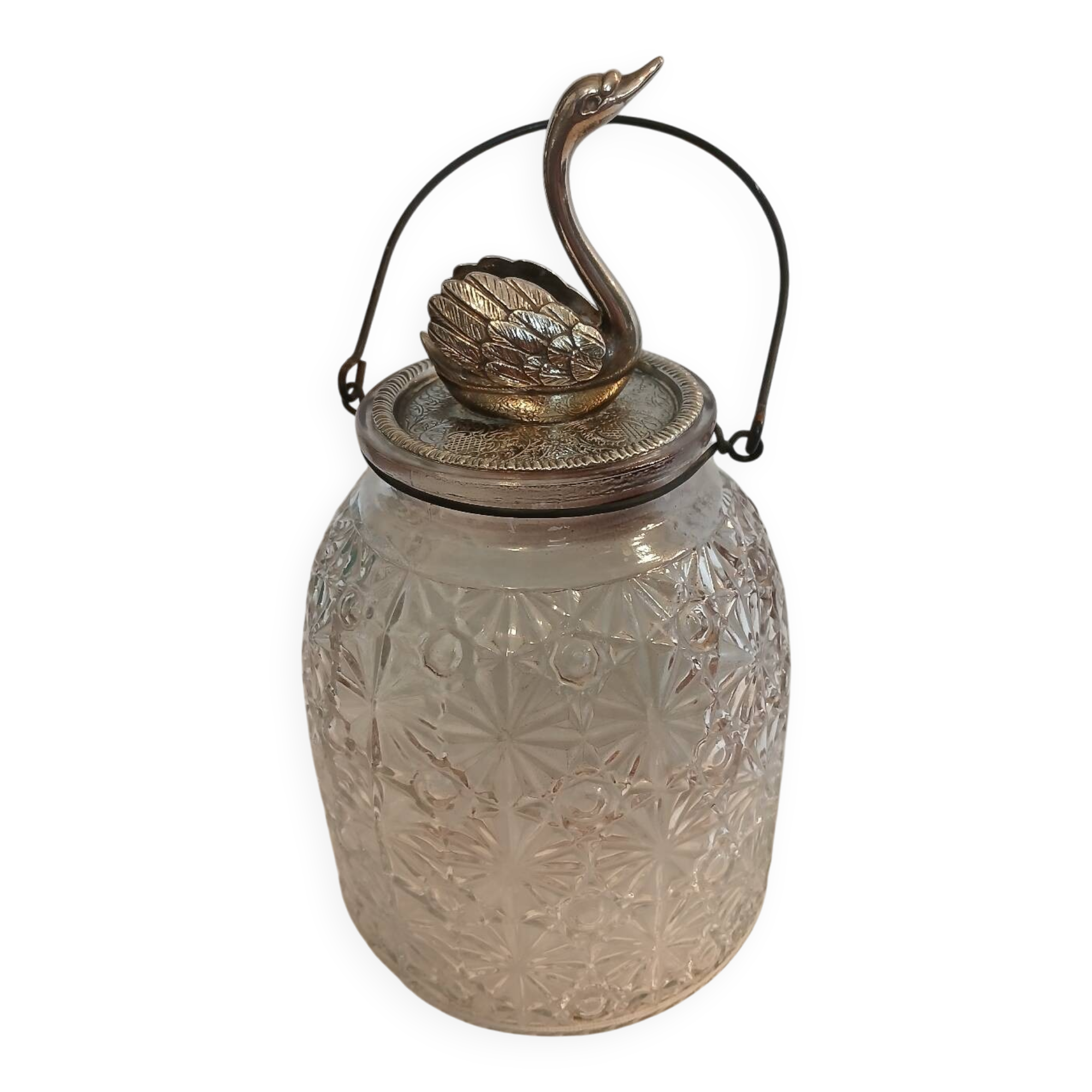 Antique candy dish/biscuit bucket