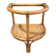 Rattan bedside table