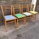 (Lot) 4 Alma bistro chairs no. 1642 Luterma
