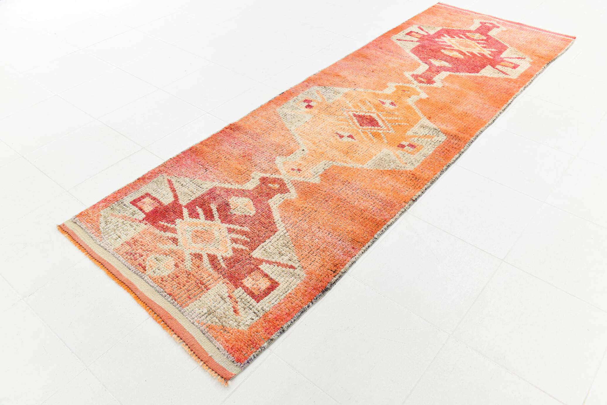 3x10 Vintage Classic Runner Rug, 102x304Cm