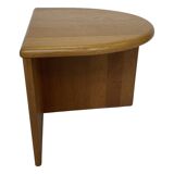 Vintage  side tables in oak minimalist design