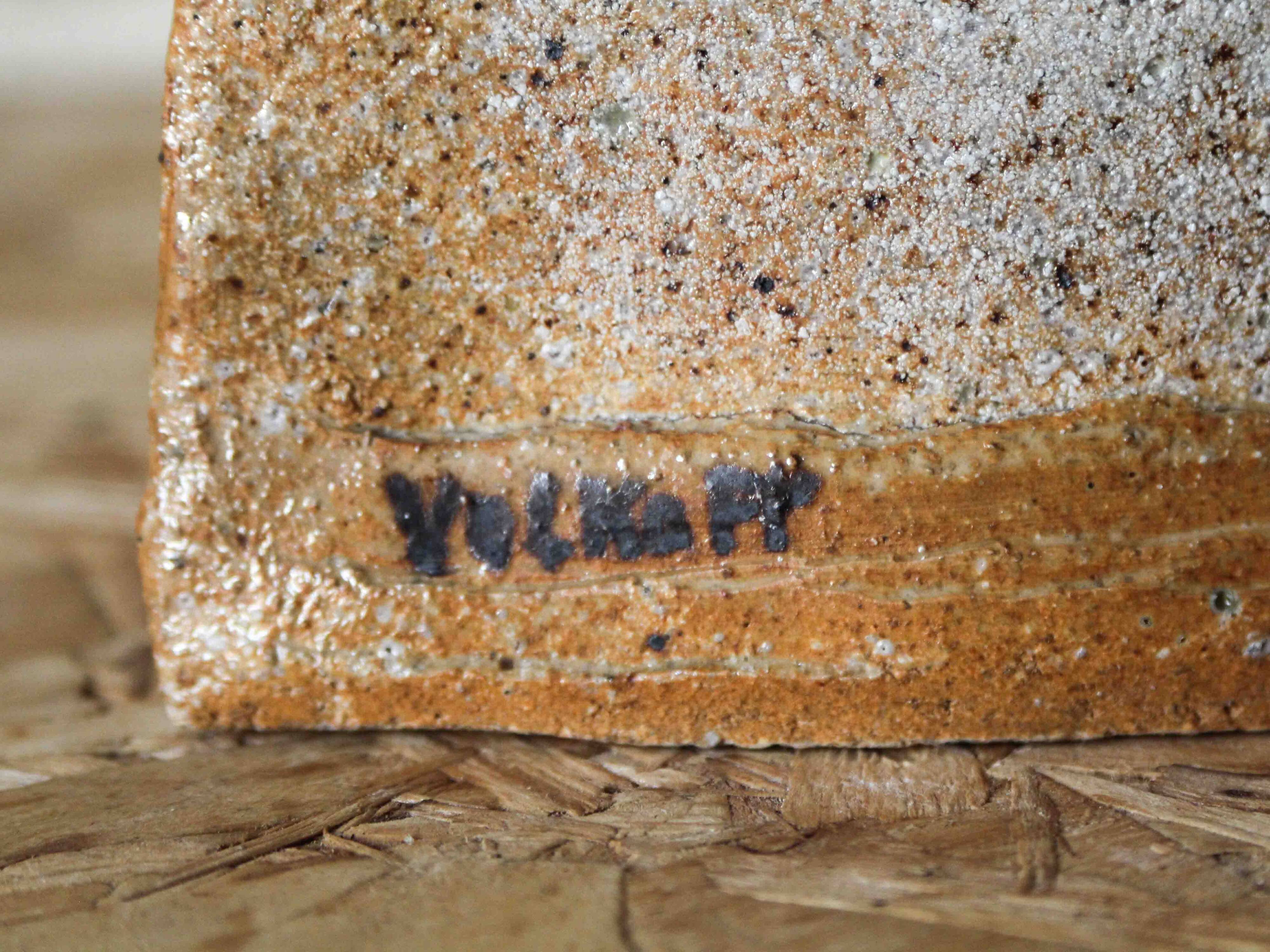 Voldemar Volkoff Vallauris stoneware vase