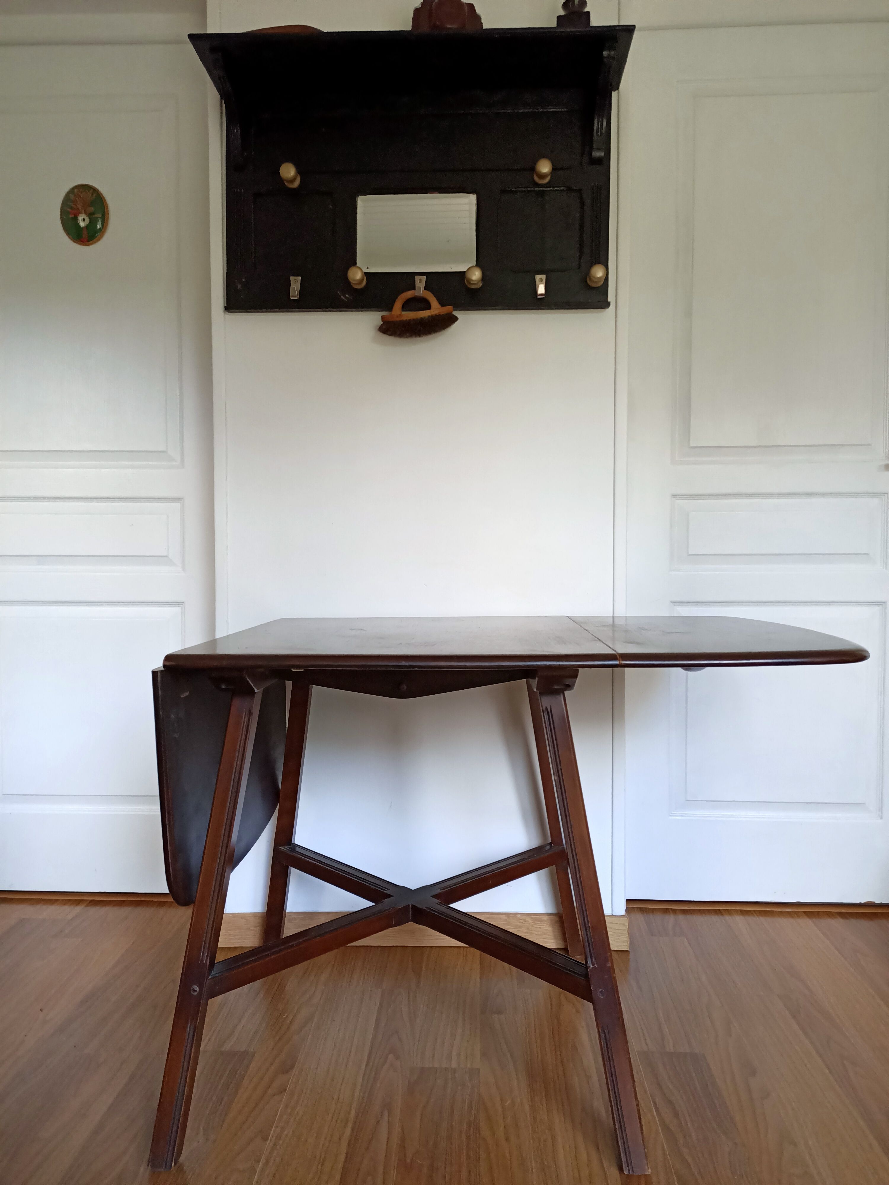 Wooden table with flaps