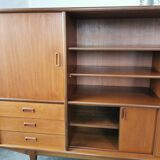 Scandinavian teak bookcase