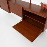 Teak shelving unit, Danish design, 1960s, designer: Poul Cadovius