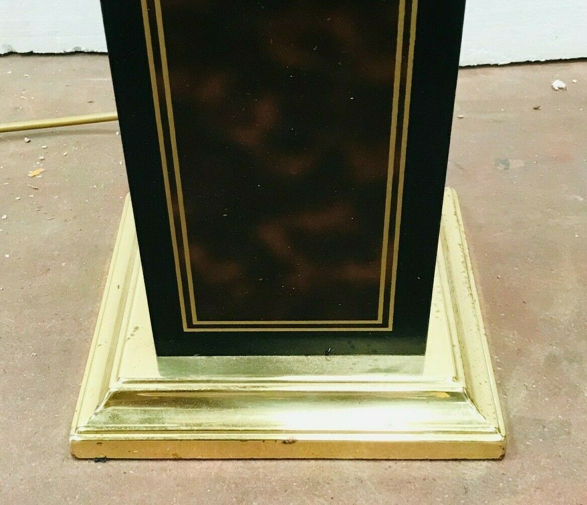 Vintage 1970s brass base 20th century lamppost