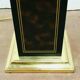 Vintage 1970s brass base 20th century lamppost