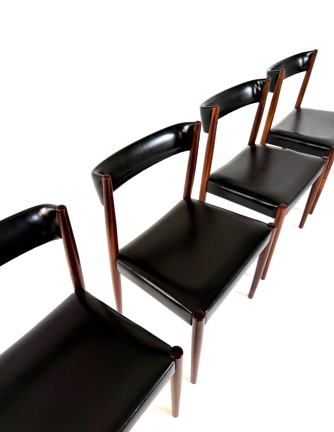 6x vintage Danish chair in Rosewood ‘60