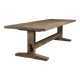 Table de ferme Hed en chêne massif ancien - 275 cm