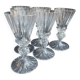 6 verres Daum service Florentin, fin XIXème