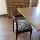 Chaise années 60 revisitée ethnique