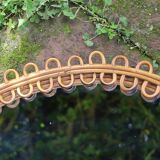 Rattan mirror Italy design