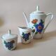 Vintage porcelain coffee set dinette 70s