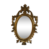 Miroir doré 19x29cm