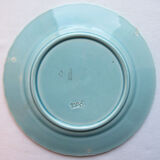 Dabbling Plate Made in Germany: 2 Perched Birds Pecking Grapes