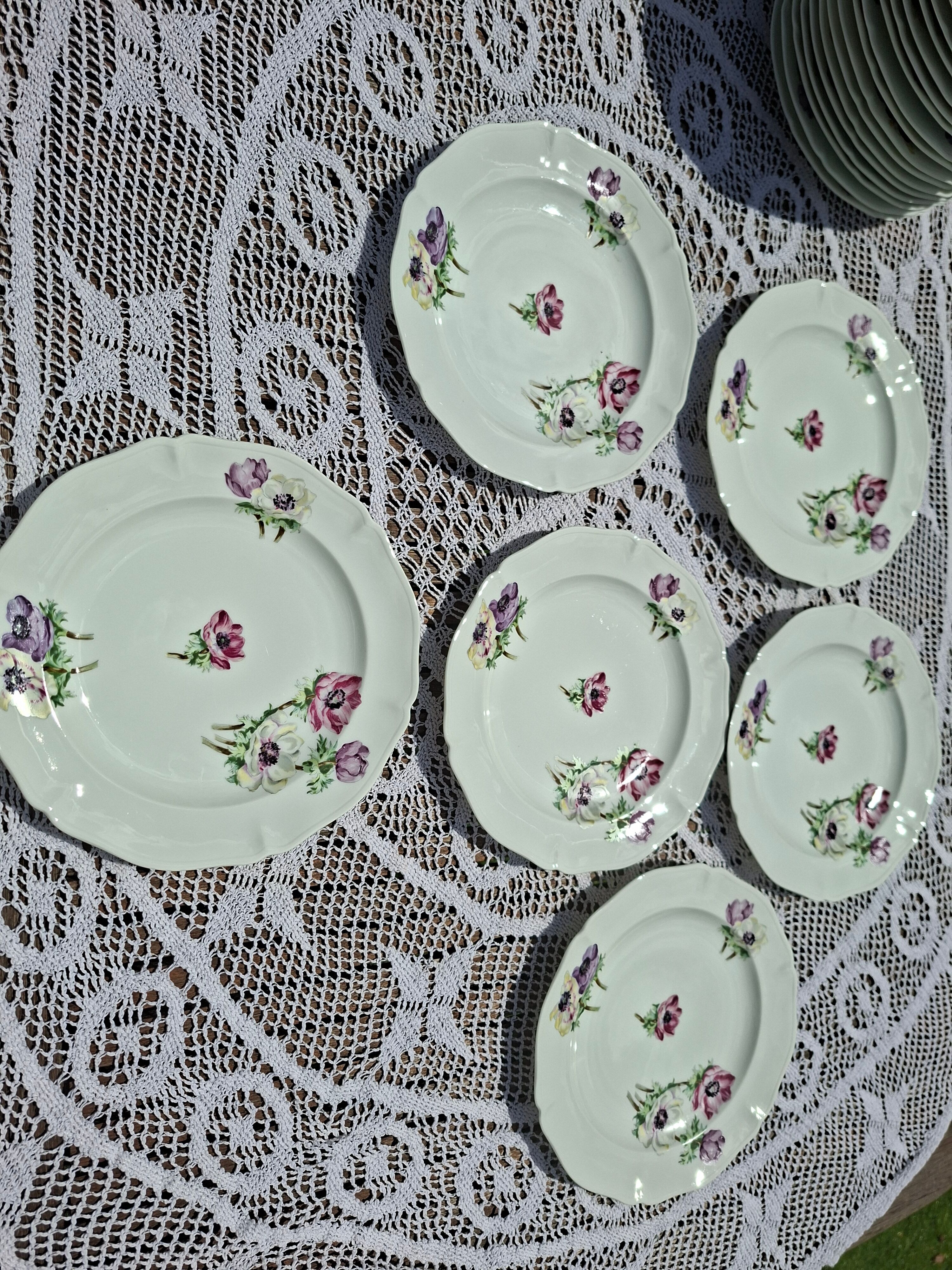 Flat Plates Limoges Unic Paris Former Royal Factory