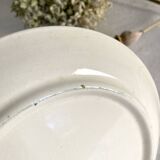 Longchamp ironstone gravy boat, Arlette model, 1950s