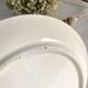 Longchamp ironstone gravy boat, Arlette model, 1950s