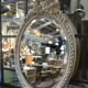 Oval mirror style Louis XVI 63x100cm