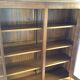 Louis Philippe display cabinet in cherry wood