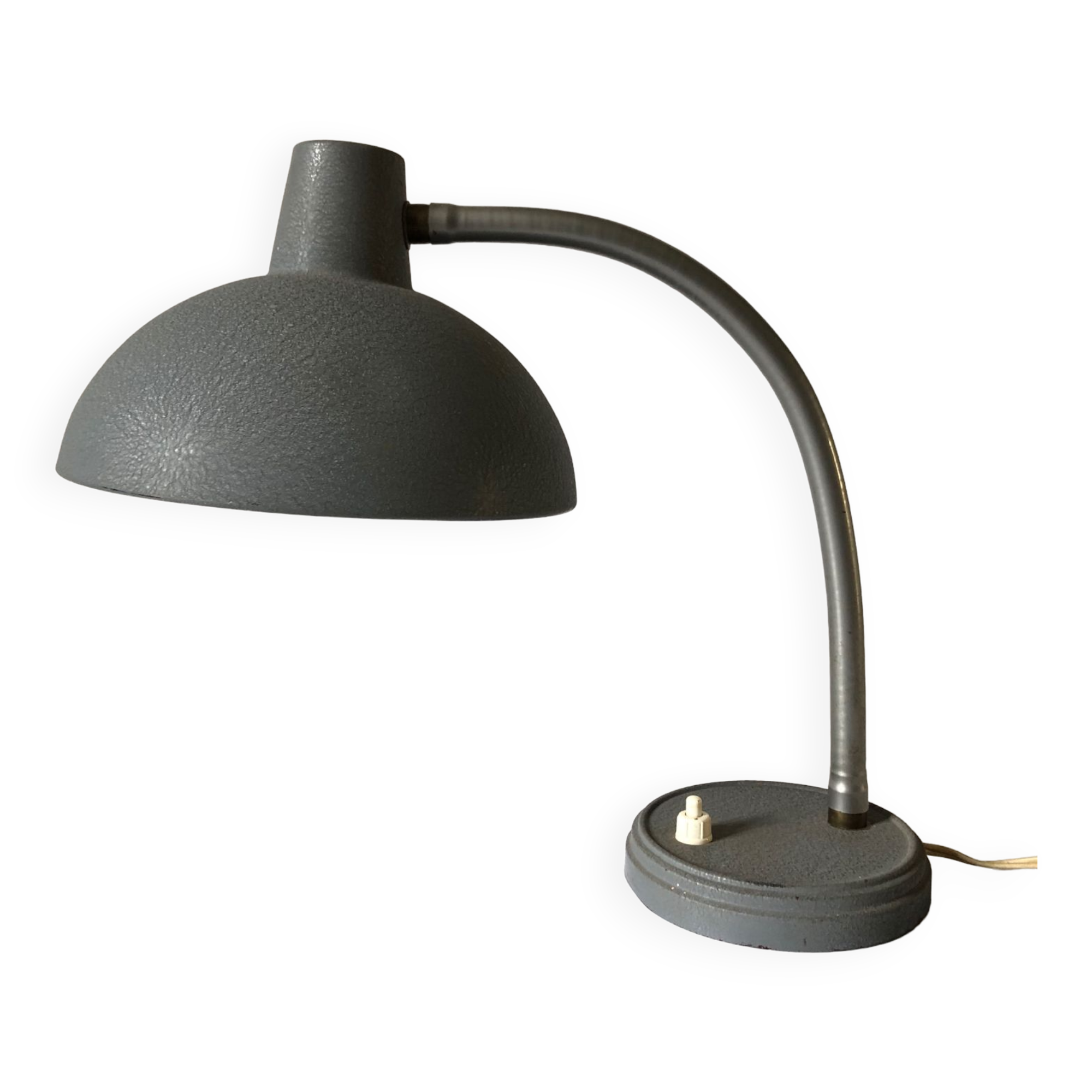 Lampe articulée vintage couleur bleu gris