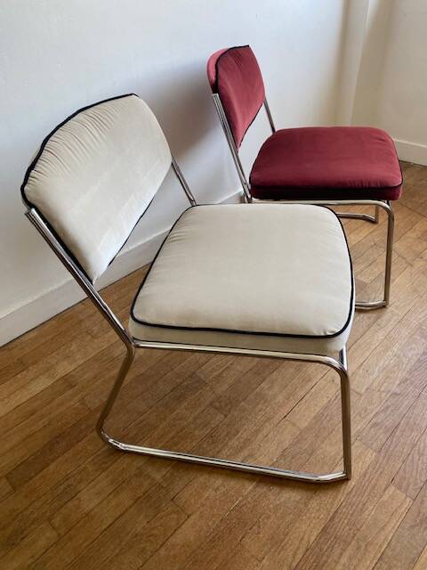 Velvet armchair, 1970