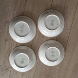 4 Villeroy and Boch soup plates paradiso model.