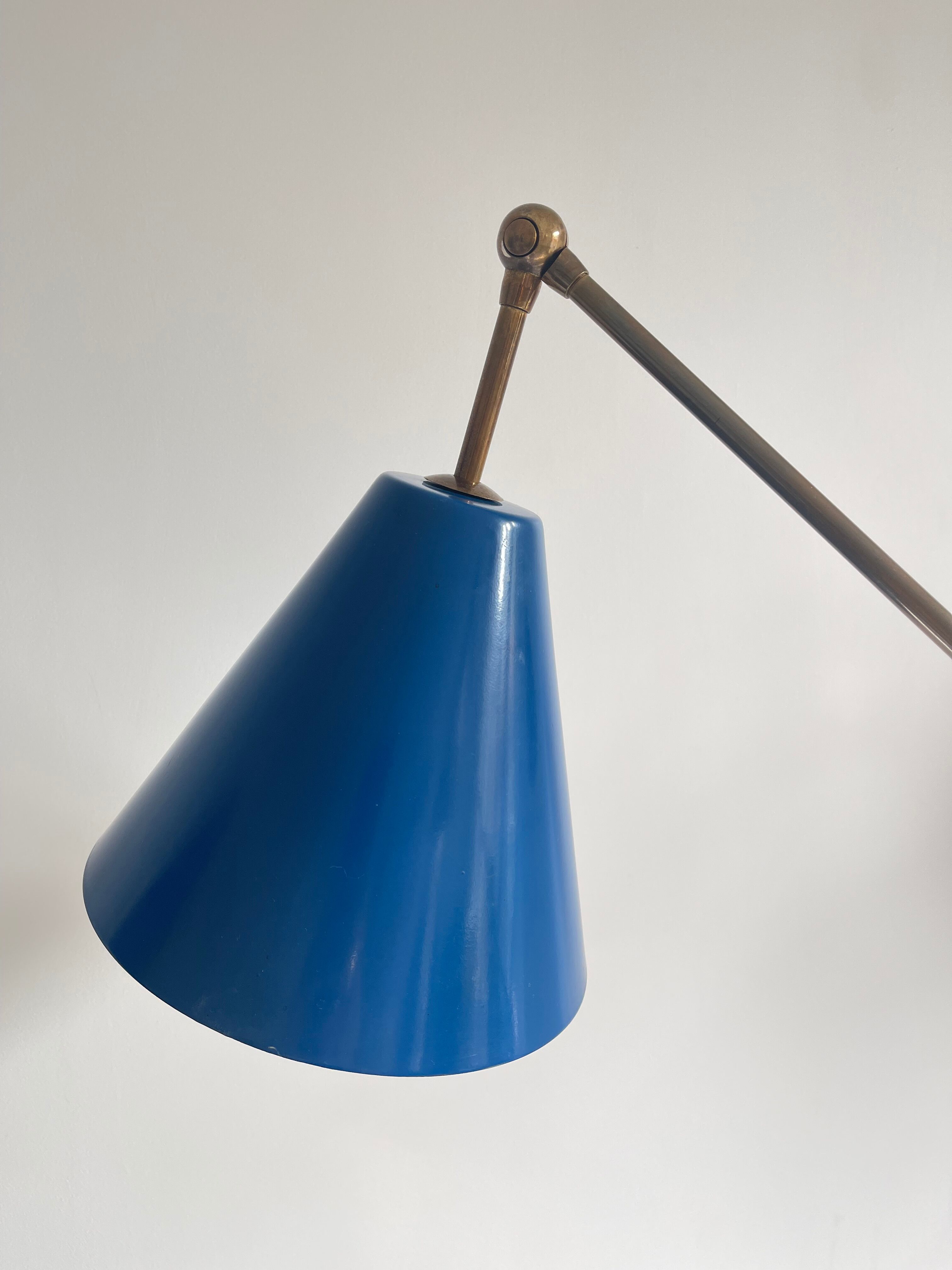 “Triennale” floor lamp by Angelo Lelii by Arredoluce