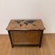 Storage cabinet "explores the world" stencil world map