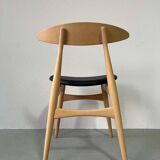 6 chaise de salle à manger CH33 Hans Wegner