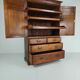 Antique Howard & Son’s Berners Street linen press – light oak, 19th century