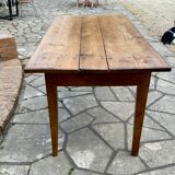 Old oak farm table 153cm