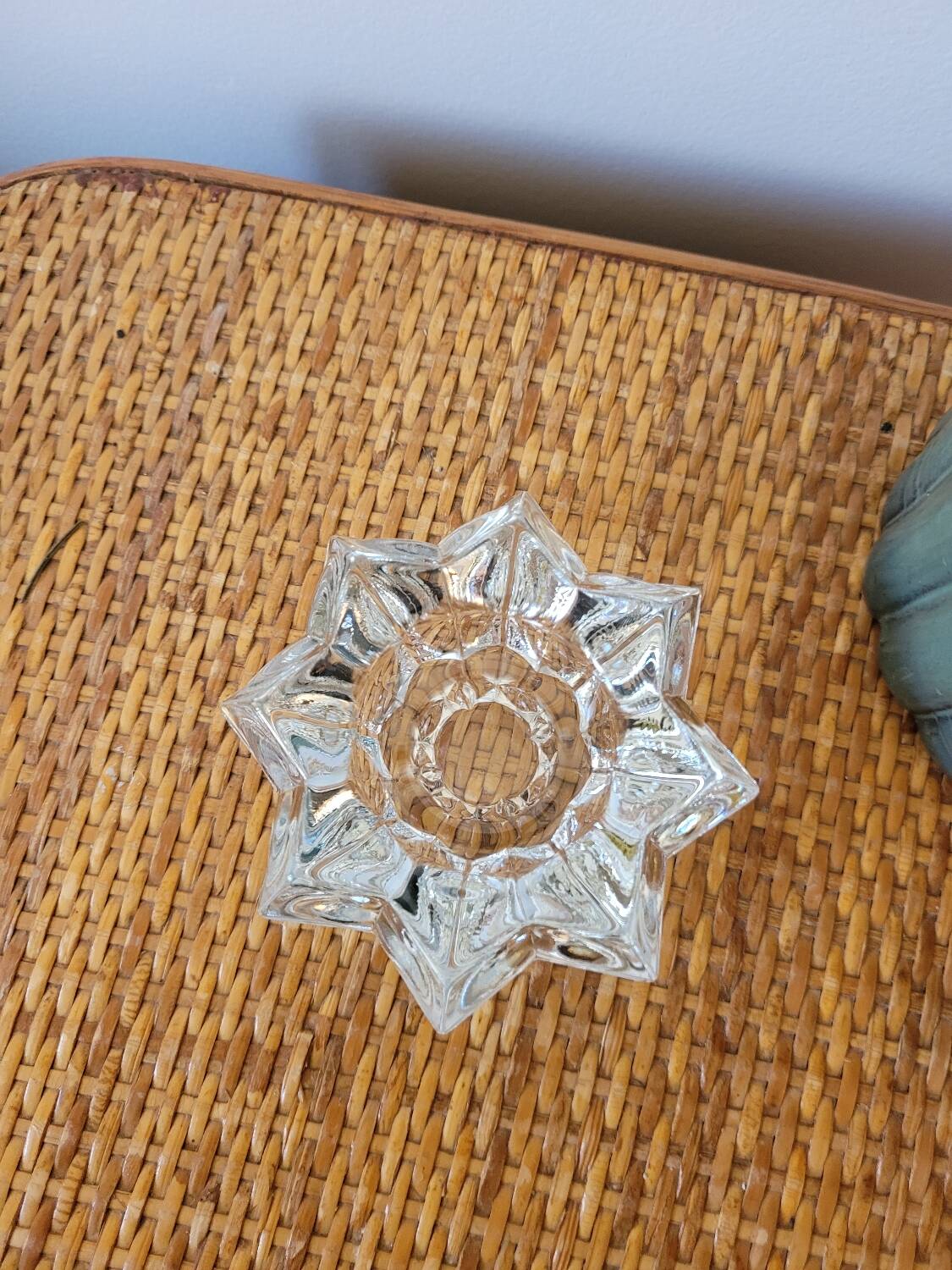 Starry crystal candle holder