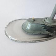 Industrial Desk Lamp Bauhaus, Marianne Brandt, Kandem, Glass Base, 1930s