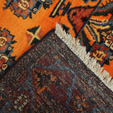 Tapis persan antique fait main de tribu d’Afshar 114x243cm