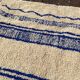 Handmade Moroccan Azilal rug in blue and white, 150/250 cm.