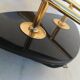 Double sconce brass and opalines by Lunel