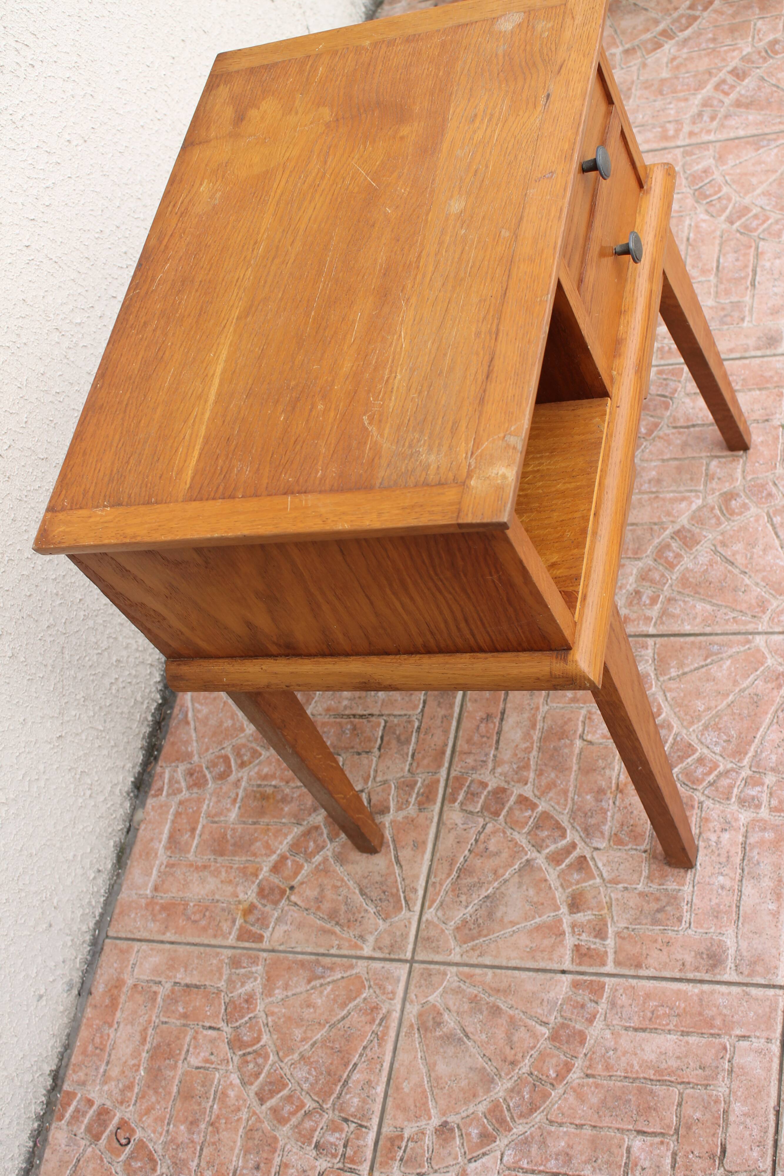 Vintage bedside table