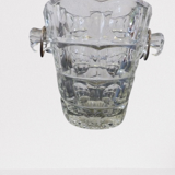 Glass ice bucket 1970