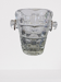 Glass ice bucket 1970