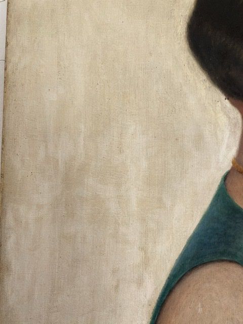 Portrait of a woman, signed Debiesse dated 1928