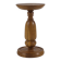 Handmade turned oak column flower stand 1950s