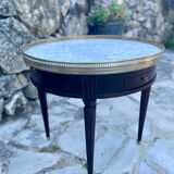 Mahogany hot water bottle table